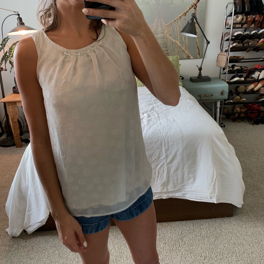 XS The Limited Cream Blouse